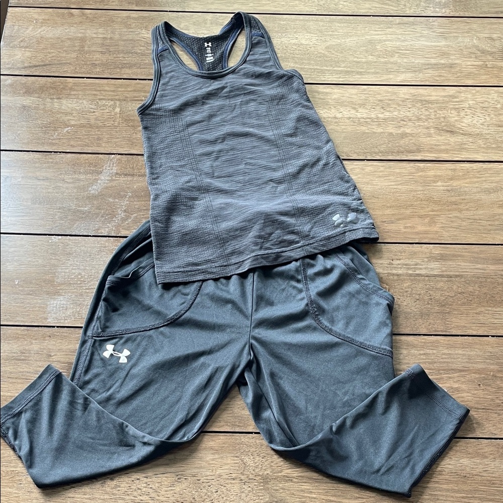 Under Armour Charcoal Activewear Set